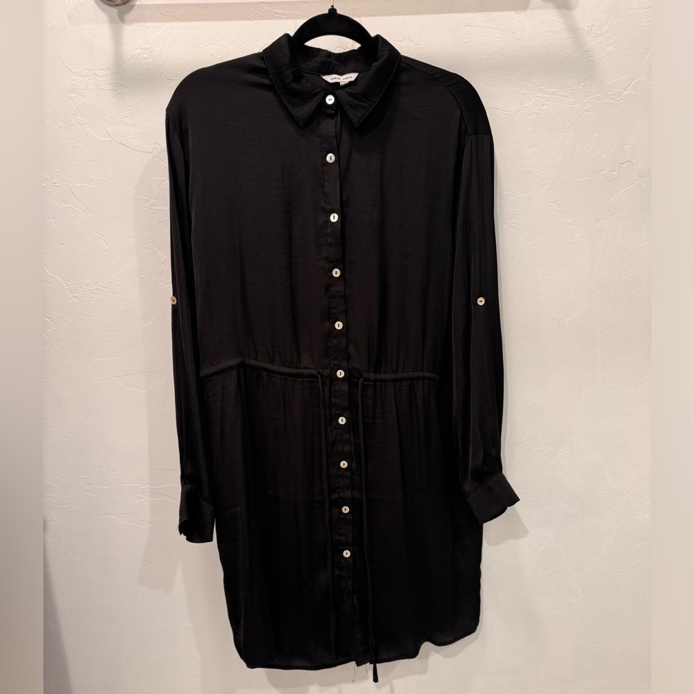 Naked Zebra Button Up Utility Dress